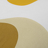 Изображение товара Подушка декоративная из хлопка горчичного цвета с авторским принтом из коллекции Freak Fruit, 45х45 см