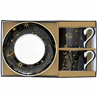 Изображение товара Набор чашек с блюдцами Звездное небо, 240 мл, 2 шт.
