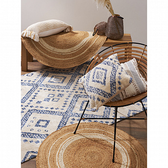 Изображение товара Чехол на подушку с декоративными элементами из коллекции Ethnic, 45x45 см