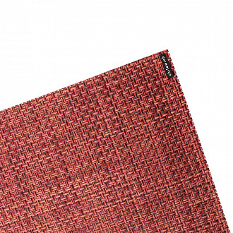 Изображение товара Салфетка подстановочная виниловая Basketweave, Pomegranate, 36х48 см