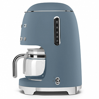 картинка Кофеварка капельная Smeg, синий шторм от магазина Одежда+