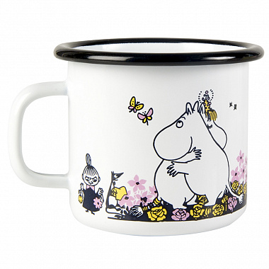 картинка Кружка эмалированная Muurla Moomin Объятия, 250 мл от магазина Одежда+