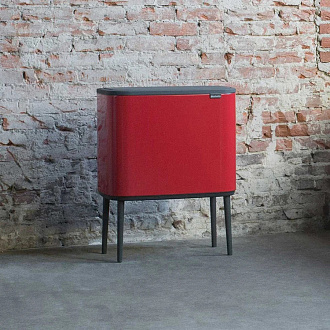 Изображение товара Бак для мусора Brabantia, Touch Bin Bo, 36 л, пламенно-красный