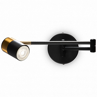 Светильник настенный Modern, Enzo, 1 лампа, 12х56х14 см, черный