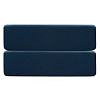 Изображение товара Простыня на резинке темно-синего цвета из коллекции Essential, 180х200х30 см