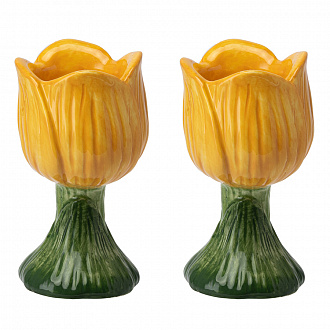 Набор из двух подставок для яиц Floret из коллекции Blossom