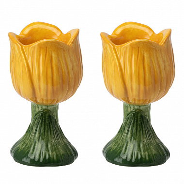 картинка Набор из двух подставок для яиц Floret из коллекции Blossom от магазина Одежда+