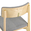 Изображение товара Набор из 2 стульев Aska, рогожка, ясень/серый