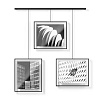 Изображение товара Панно для фотографий Exhibit, черное, 3 эл.