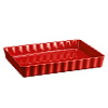 Изображение товара Форма для пирога прямоугольная, 24х34 см, красная
