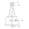Изображение товара Светильник подвесной Modern, Bergamo, 3 лампы, бежевый