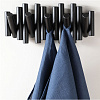 Изображение товара Набор из двух вафельных полотенец изо льна темно-синего цвета из коллекции Essential, 50х70 см