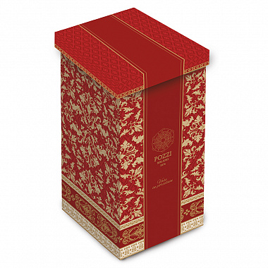 картинка Ваза Baroque, 24 см, красная от магазина Одежда+