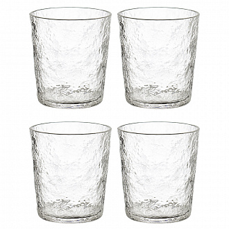 Набор стаканов из акрила Arctic, 360 мл, прозрачный, 4 шт.