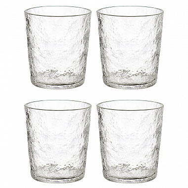 картинка Набор стаканов из акрила Arctic, 360 мл, прозрачный, 4 шт. от магазина Одежда+