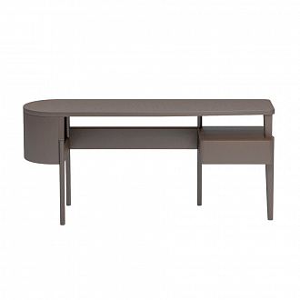 Стол письменный Комета, 44х168х76 см, коричневый