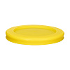 Изображение товара Крышка для стеклянного контейнера круглая, желтая