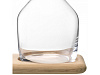 Изображение товара Набор кувшинов для вина и воды на деревянной подставке 1,2 л/1,4 л
