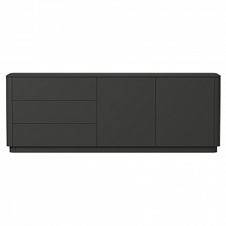 Тумба Tammi, 198х51х71 см, черный