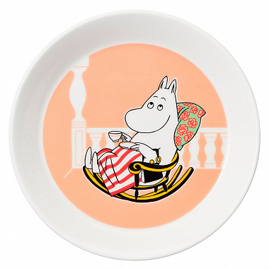 картинка Тарелка Moomin, Муми-мама мармеладная, Ø19 см от магазина Одежда+