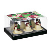 Изображение товара Набор декоративных свечей Festive snowman из коллекции New Year Essential, 6 шт.