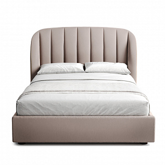 Изображение товара Кровать Tulip 114, 232х160х120 см, береза венге/светло-бежевая