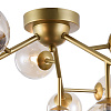 Изображение товара Светильник потолочный Modern, Dallas, 12 ламп, Ø60х17,5 см, золото