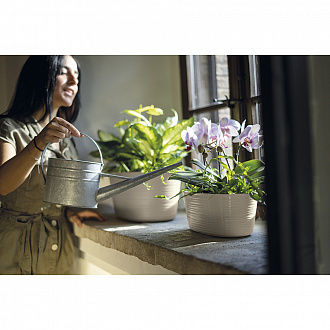 Изображение товара Кашпо для комнатных растений Tierra малое, бежевое