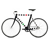 Изображение товара Наклейка на раму велосипеда Racing