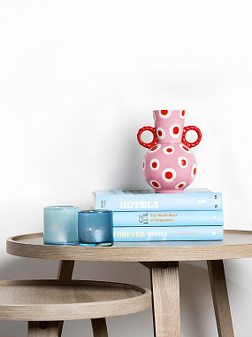 картинка Ваза Розалия, Танцующие точки, 19,5 см от магазина Одежда+