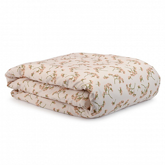 Изображение товара Комплект постельного белья из сатина с принтом "Степное цветение" из коллекции Prairie, 150х200 см