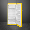 Изображение товара Холодильник однодверный Smeg FAB28RYW5, правосторонний, желтый