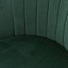 Изображение товара Стул барный Coral, велюр, темно-зеленый
