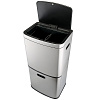 Изображение товара Контейнер мусорный с 2-мя отделениями Smart Bin, сенсорный, 60 л