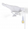 Изображение товара Светильник для улицы Bird Lamp Looking Right, белый