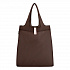 Сумка-шоппер Easy Shop, коричневая