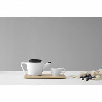 Изображение товара Чайник заварочный с ситечком Viva Scandinavia, Infusion, 500 мл, черно-белый