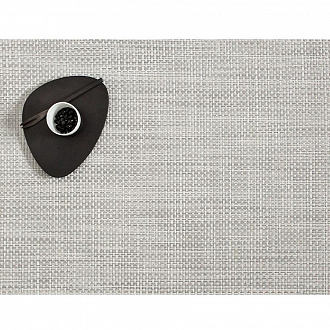 Изображение товара Салфетка подстановочная виниловая Basketweave, White/Silver, 36х48 см