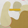 Изображение товара Фартук из хлопка горчичного цвета с авторским принтом из коллекции Freak Fruit, 85х70 см