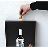 Изображение товара Рамка-копилка для винных пробок Продбюро, Wine, 45х30х6 см, темная