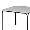 Изображение товара Стол обеденный Ror, 90х90 см, черный/серый