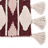 Изображение товара Ковер из хлопка бордового цвета Argyle из коллекции Ethnic, 160х230 см