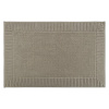 Изображение товара Коврик для ванной с фактурным бортиком бежево-серого цвета из коллекции Essential, 50х80 см