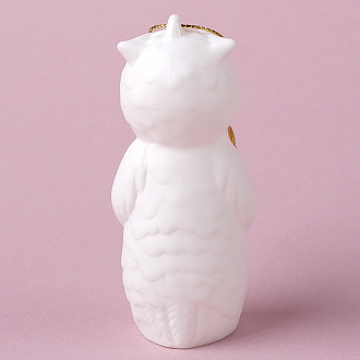 Изображение товара Игрушка коллекционная Parian, Совенок, Айвори, 9,5 см
