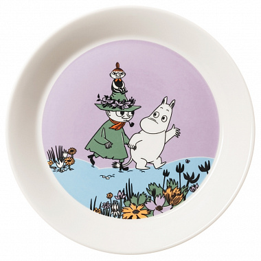картинка Тарелка Moomin Друзья навсегда 80, Ø19 см от магазина Одежда+