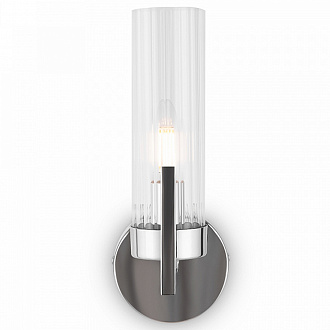 Светильник настенный Modern, Adeline, 1 лампа, 10х13,5х26,5 см, хром