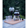 Изображение товара Кофеварка вакуумная Bodum, Pebo, 1 л, черная/прозрачная