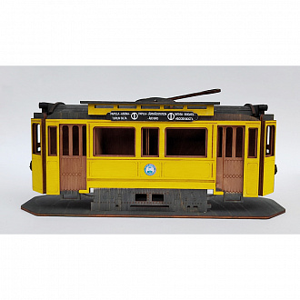 Изображение товара Фигура декоративная Трамвай, 13 см