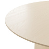 Изображение товара Столик со смещенным основанием Type, Ø70х41 см, молочный