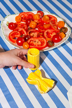 картинка Набор из солонки и перечницы Dolce Vita, Farfalle & Macaroni от магазина Одежда+